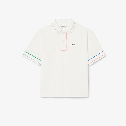 Suéter tipo polo Lacoste para niños