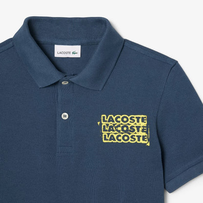 Suéter tipo polo Lacoste para niños