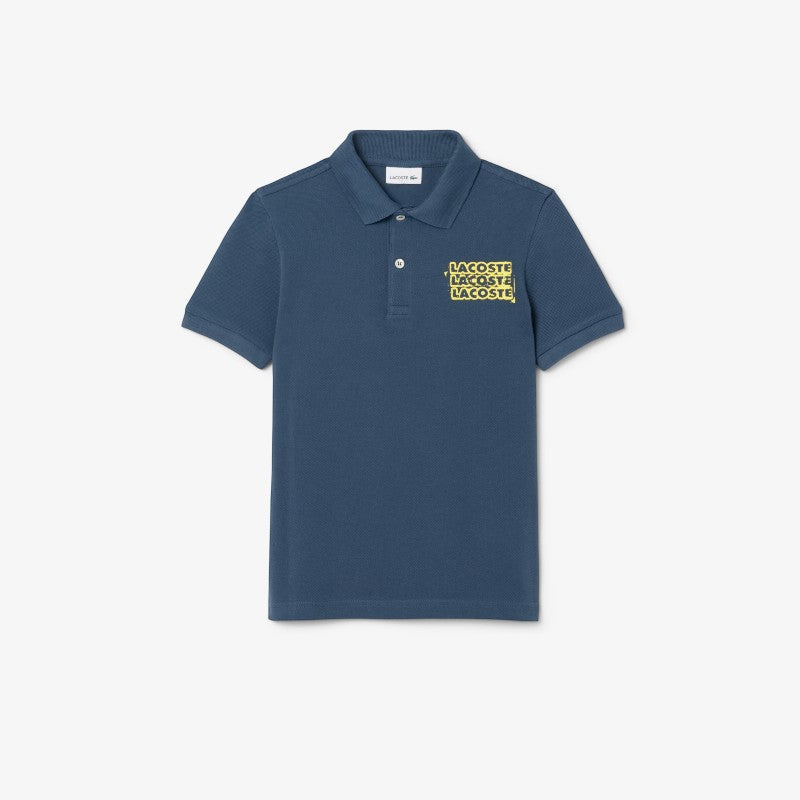 Suéter tipo polo Lacoste para niños