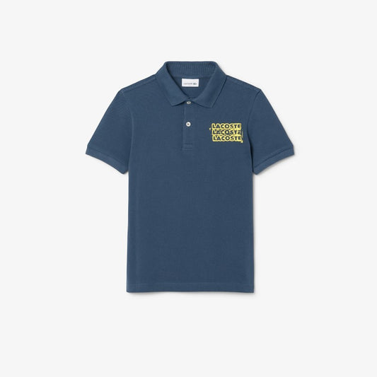 Suéter tipo polo Lacoste para niños