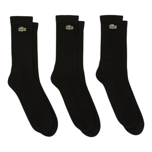 Pack de 3 medias Lacoste Sport corte alto