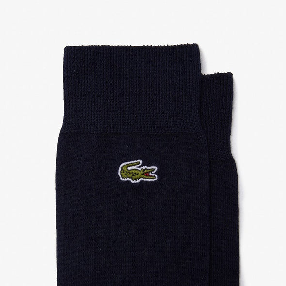 Calcetines lacoste de hombre con corte alto en mezcla de algodon
