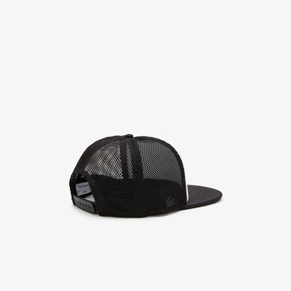 Gorra Lacoste en malla y neopreno