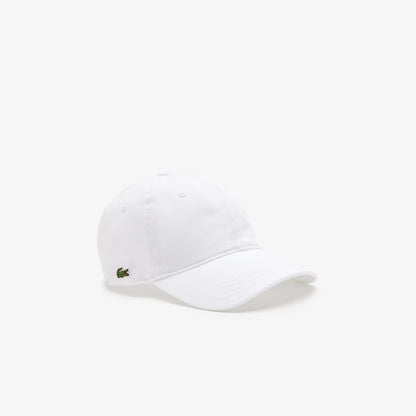 Gorra Lacoste en sarga de algodón ecológico