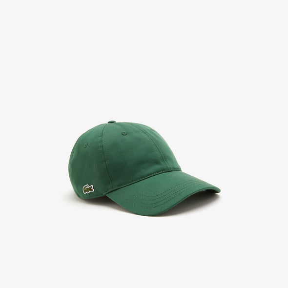 Gorra unisex lacoste en sarga de algodon ecologico