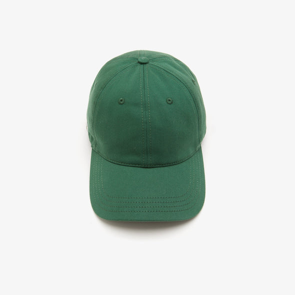 Gorra unisex lacoste en sarga de algodon ecologico