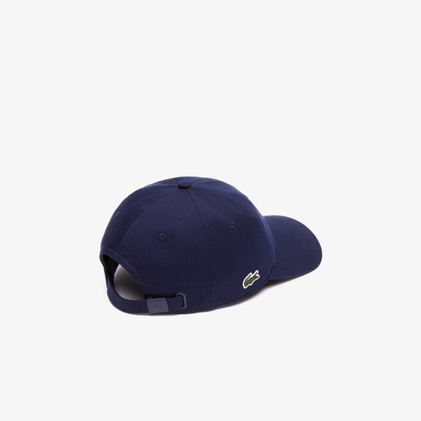 Gorra unisex lacoste en sarga de algodon ecologico