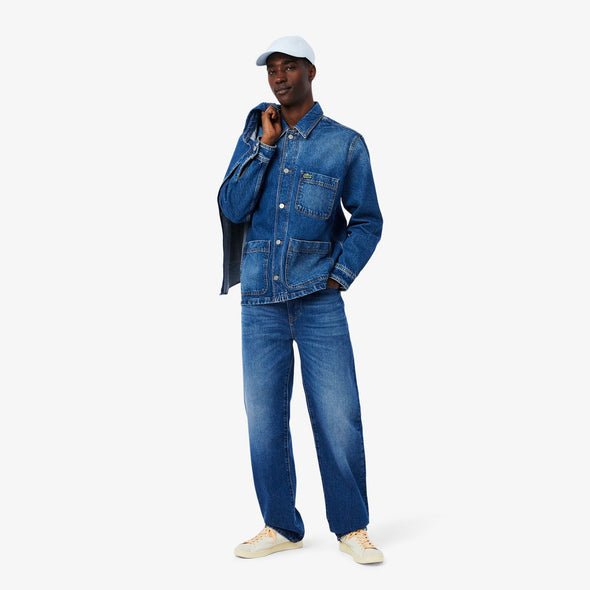 Gorra unisex lacoste en sarga de algodon ecologico