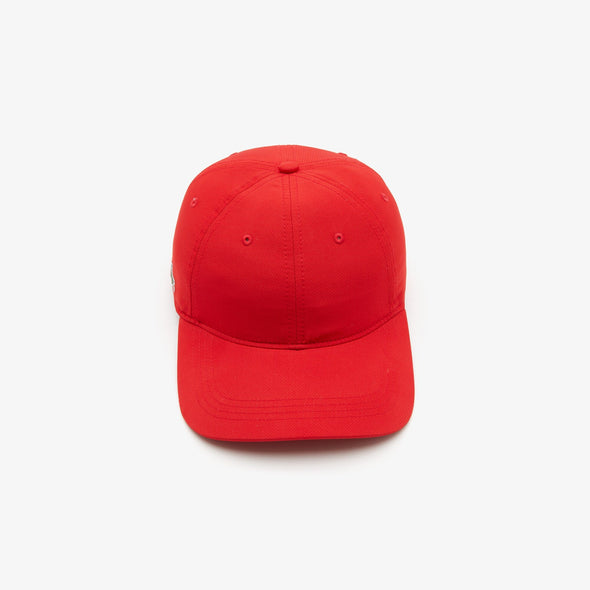 Gorra unisex lacoste en sarga de algodon ecologico