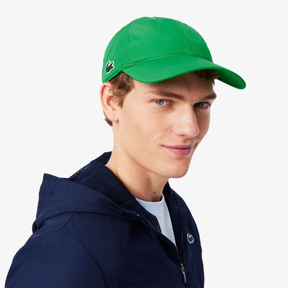 Gorra unisex lacoste en sarga de algodon ecologico