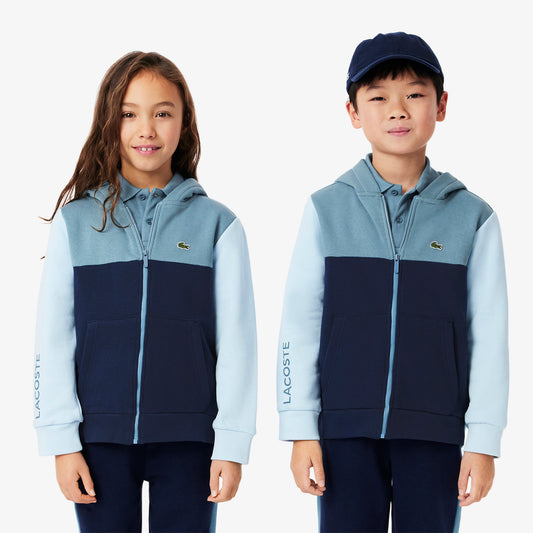 Jacket con capucha Lacoste para niños