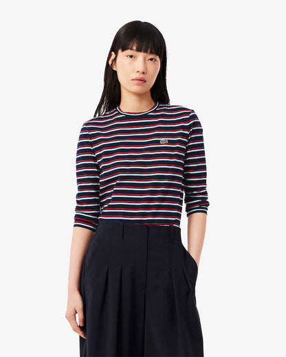 T-shirt Lacoste de cuello redondo