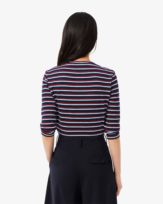T-shirt Lacoste de cuello redondo