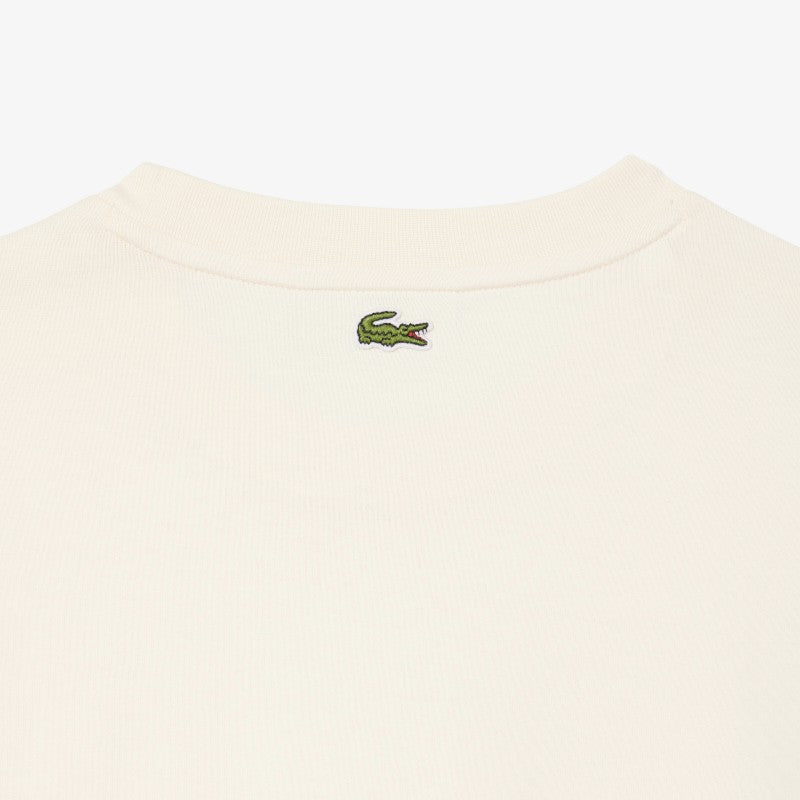 T-shirt cuello redondo Lacoste para dama