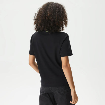 Suéter cuello redondo Lacoste para dama
