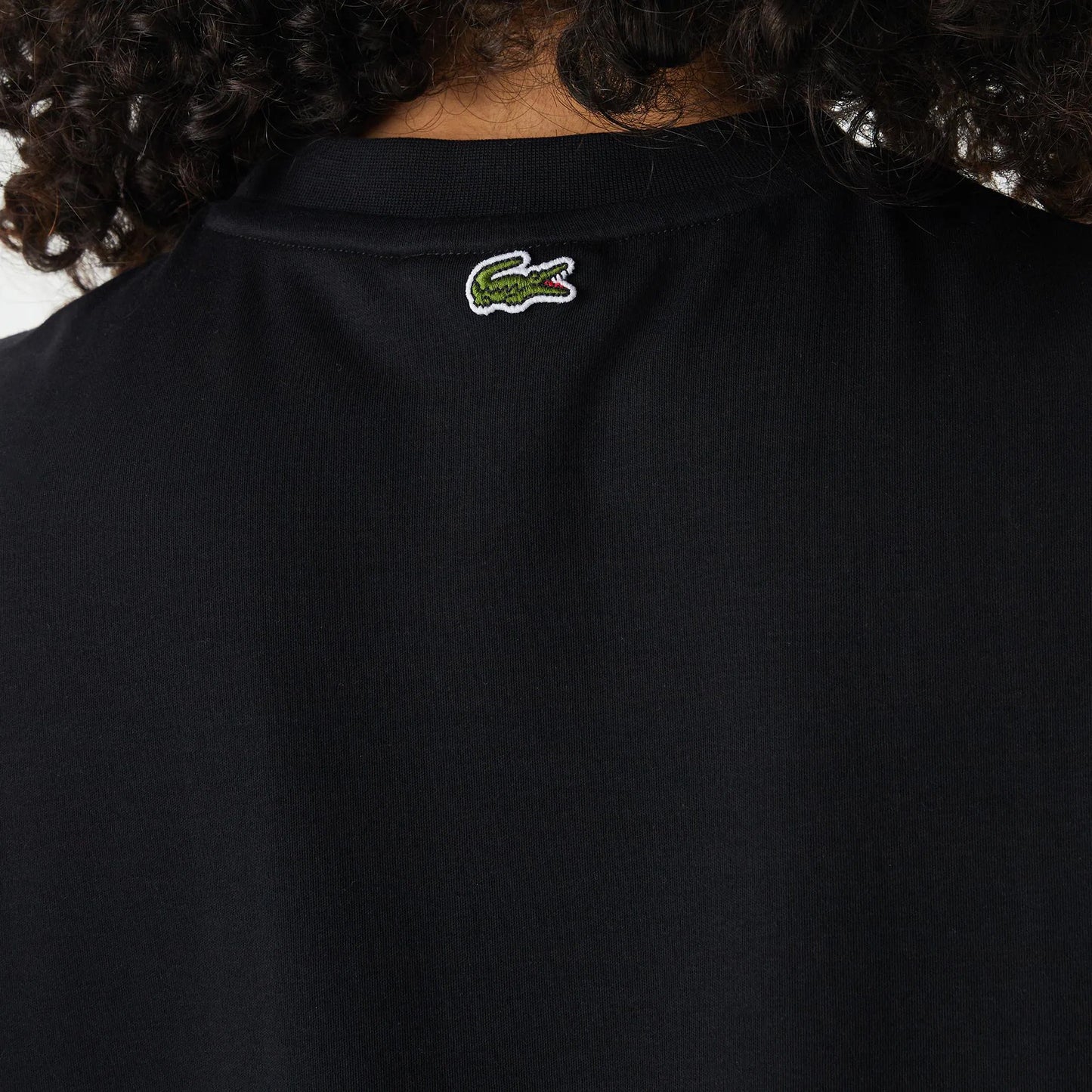 Suéter cuello redondo Lacoste para dama