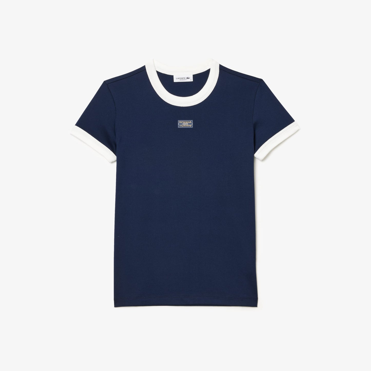 Suéter cuello redondo Lacoste para dama
