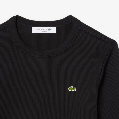 T-shirt cuello redondo Lacoste para dama