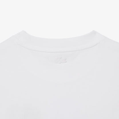 T-shirt cuello redondo Lacoste para dama