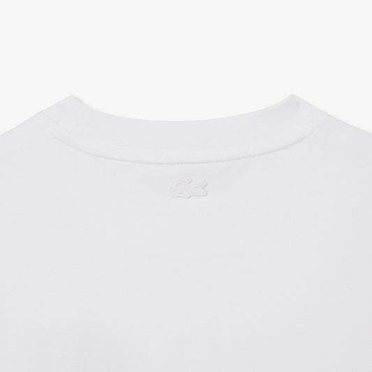 T-shirt cuello redondo Lacoste para dama
