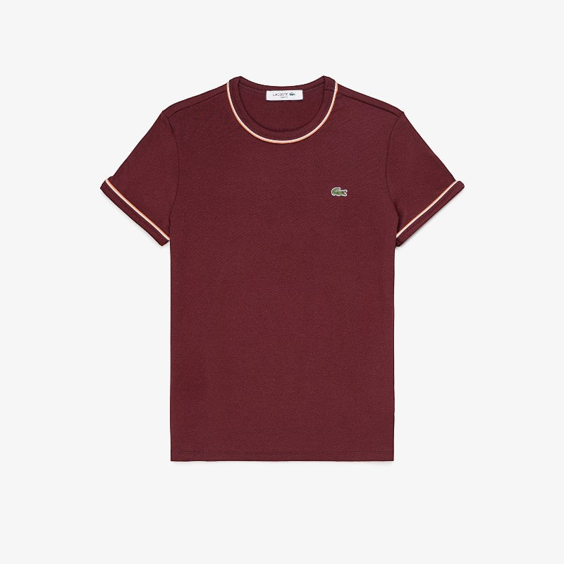 Camiseta tipo jersey Lacoste para dama