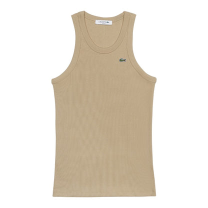 Musculosa lisa slim fit Lacoste para dama