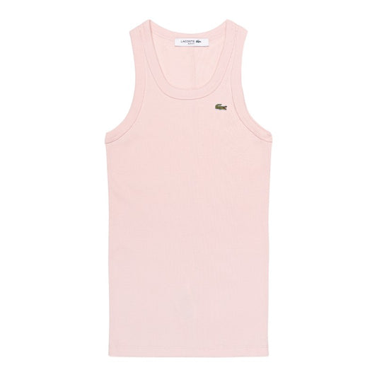 Musculosa lisa slim fit Lacoste para dama