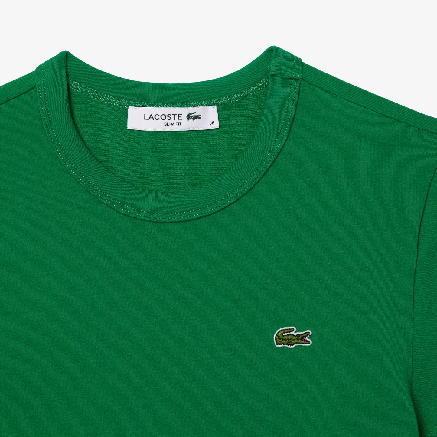 T-shirt cuello redondo Lacoste para dama