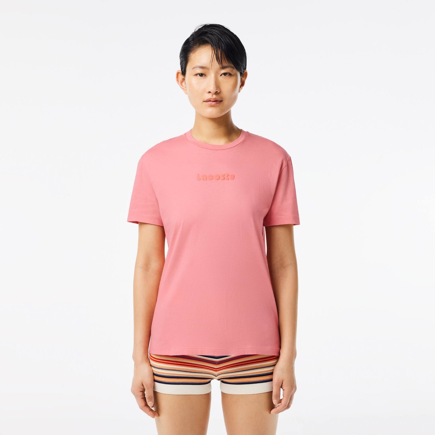 Suéter cuello redondo Lacoste para dama
