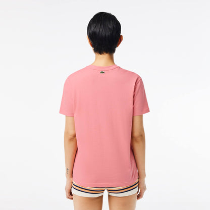 Suéter cuello redondo Lacoste para dama