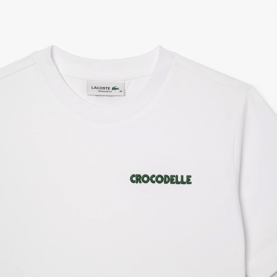 Suéter cuello redondo Lacoste para dama