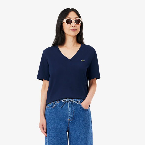 Sueter cuello v para dama