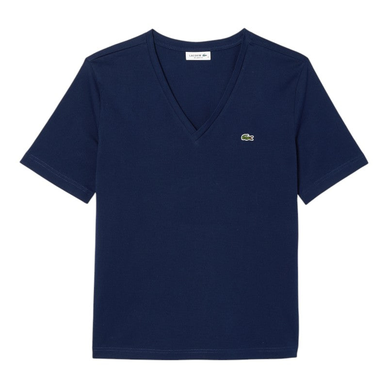 Suéter cuello V Lacoste para dama