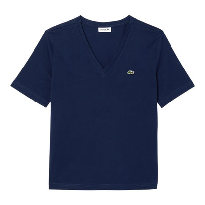 Suéter cuello V Lacoste para dama