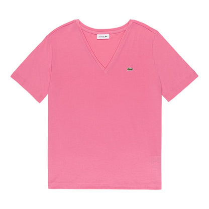 Suéter cuello V Lacoste para dama