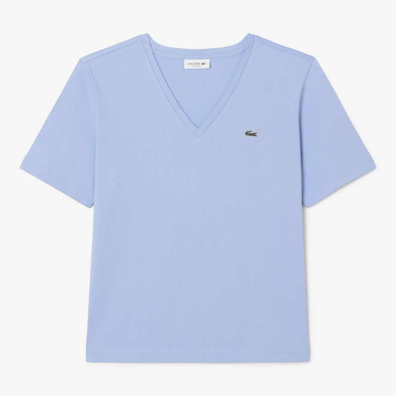 Suéter cuello V Lacoste para dama