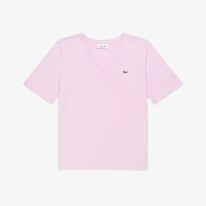 Suéter cuello V Lacoste para dama