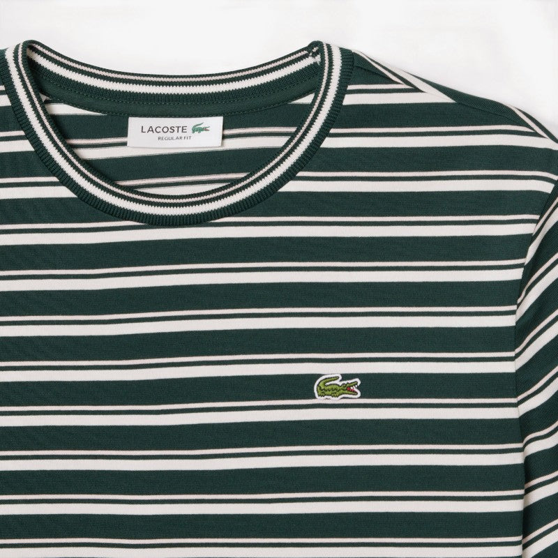 Remera jersey rayada Lacoste