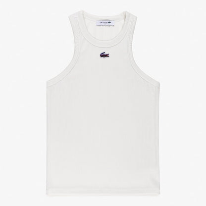 Suéter sport Lacoste sin mangas para dama
