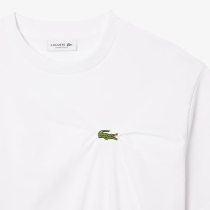 T-shirt cuello redondo Lacoste para dama