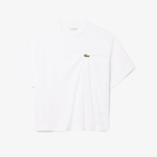 T-shirt cuello redondo Lacoste para dama