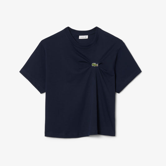 T-shirt cuello redondo Lacoste para dama