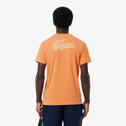 Remera jersey técnica estampada Lacoste para caballero