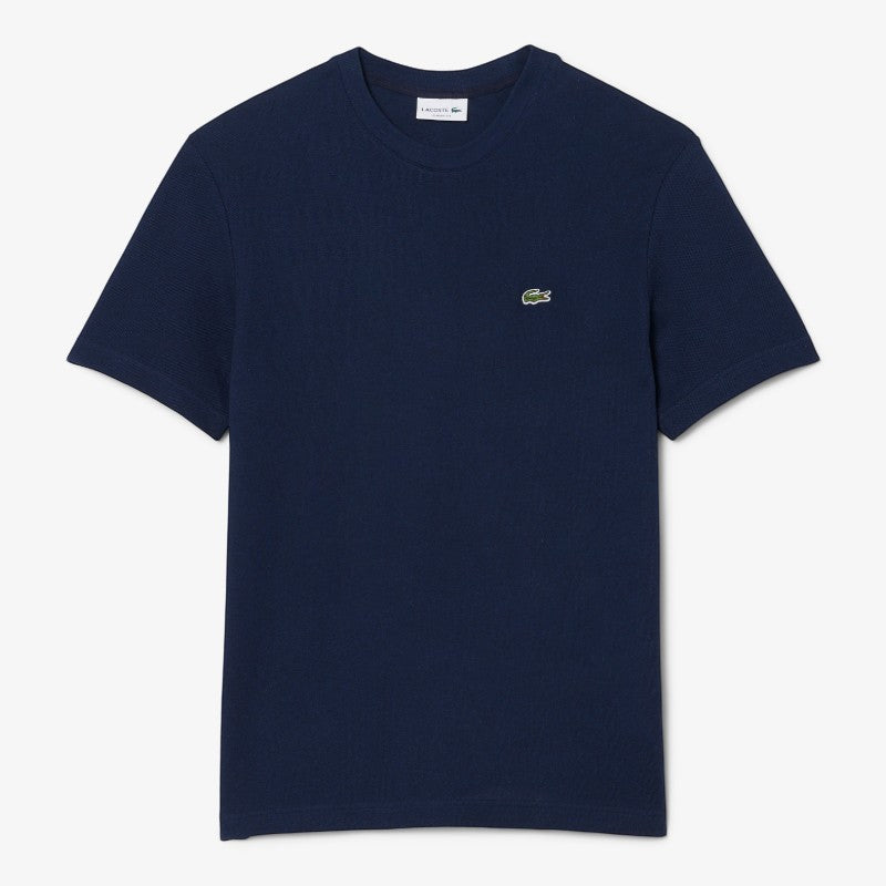 Camiseta Lacoste tipo polo de cuello redondo