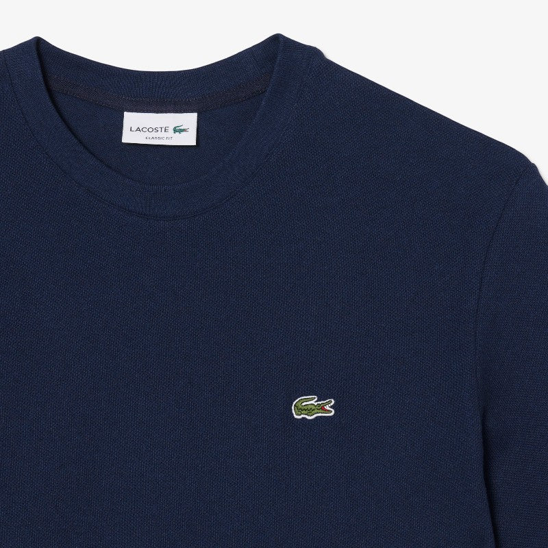 Camiseta Lacoste tipo polo de cuello redondo