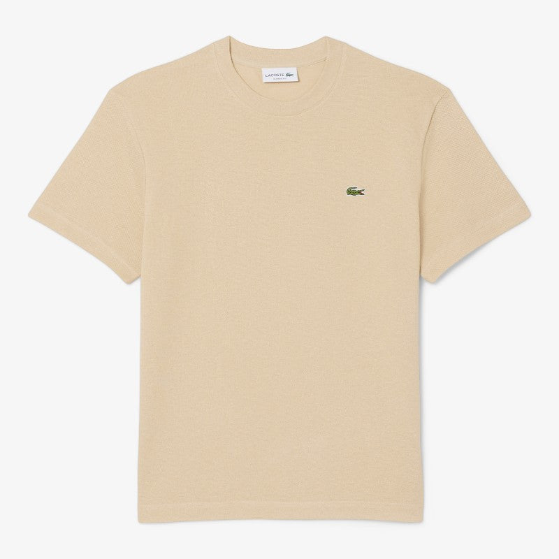 Camiseta Lacoste tipo polo de cuello redondo