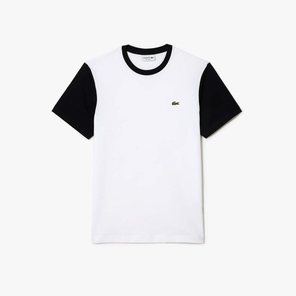 T-shirt lacoste regular fit de punto de algodon