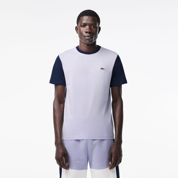 T-shirt lacoste regular fit de punto de algodon