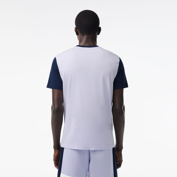 T-shirt lacoste regular fit de punto de algodon