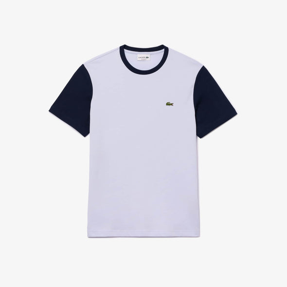 T-shirt lacoste regular fit de punto de algodon